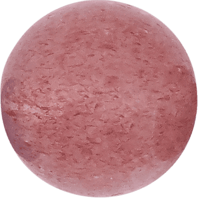 Bean Paste Strawberry Quartz
