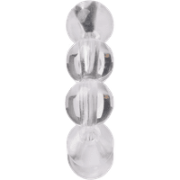 White Crystal Running Bead