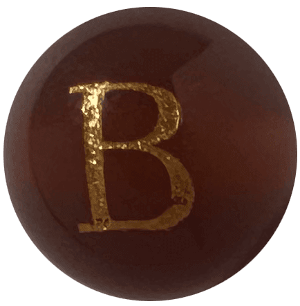 Red Onyx Initial B