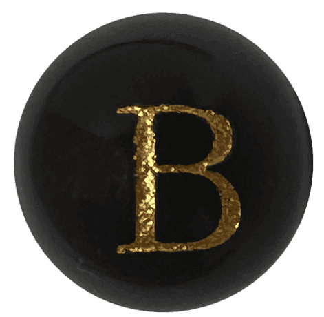 Black Onyx Initial B