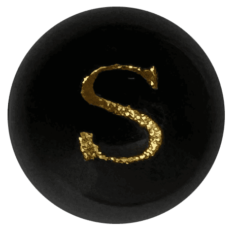 Black Onyx Initial S
