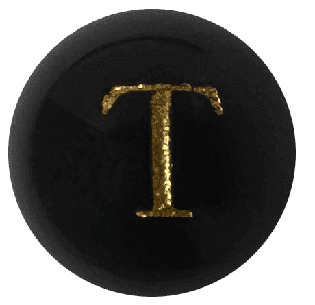 Black Onyx Initial T