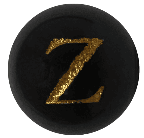 Black Onyx Initial Z