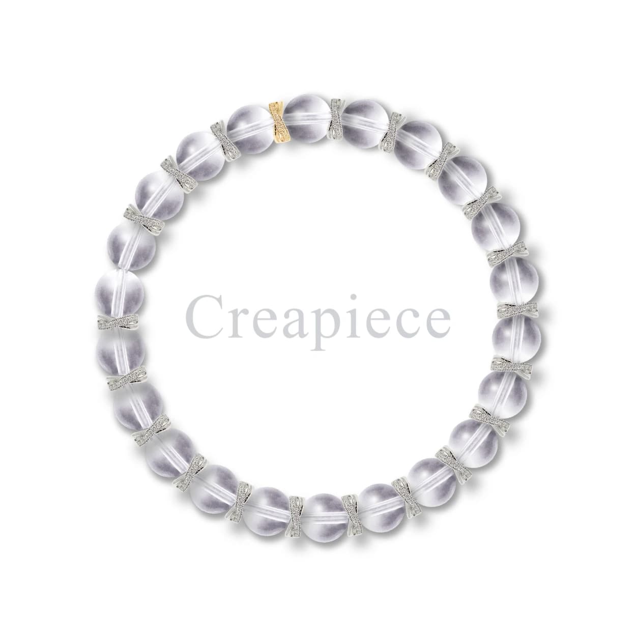 Custom Crystal Bracelet #E7B2D7
