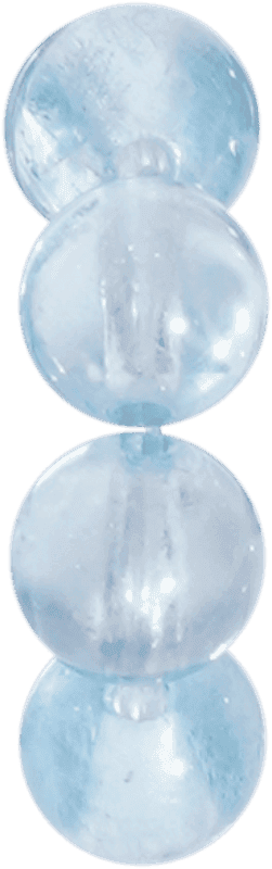 Aquamarine Running Bead