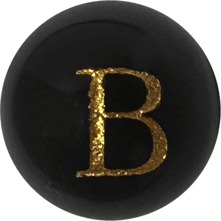 Black Onyx Initial B
