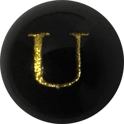Black Onyx Initial U