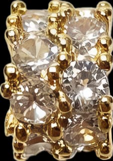 Zirconia Sparkle Double Layer